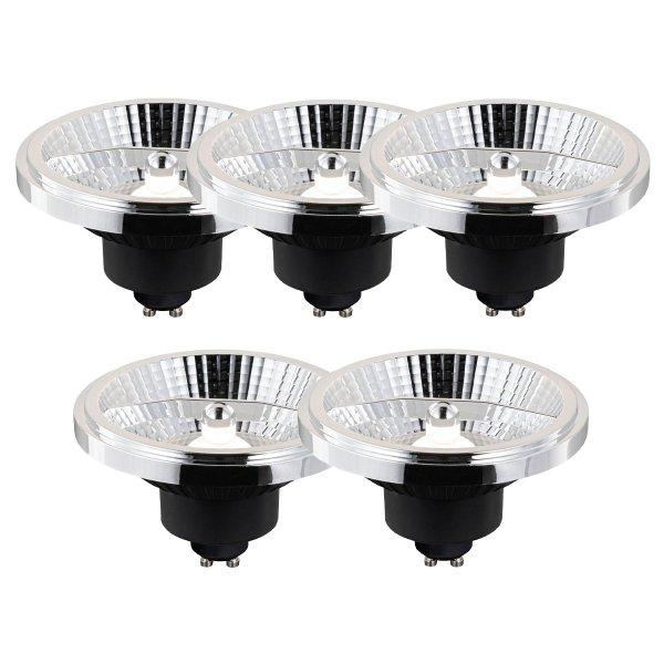 5 db Okos GU10 dimmelhető LED izzó AR111 10W 700lm 2200-6500K