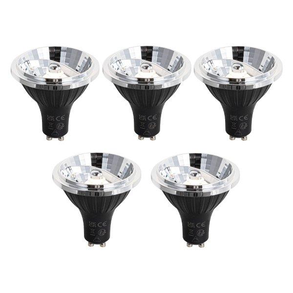 5 db GU10 dimbare LED lamp 70mm 6.5W 600 lm 2700K