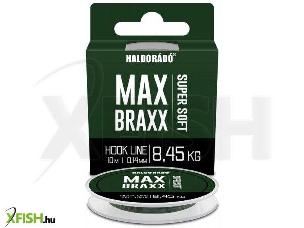 Haldorádó Max Braxx Super Soft Hook Line Előkezsinór 10m 0.14mm 8.45Kg