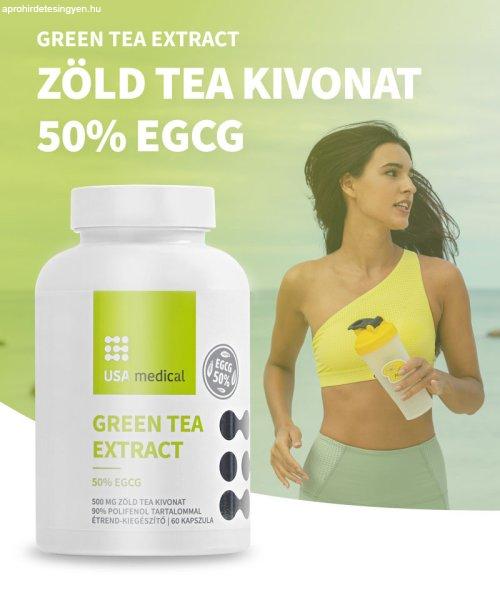 Zöld tea kivonat 50% EGCG tartalommal 60 db