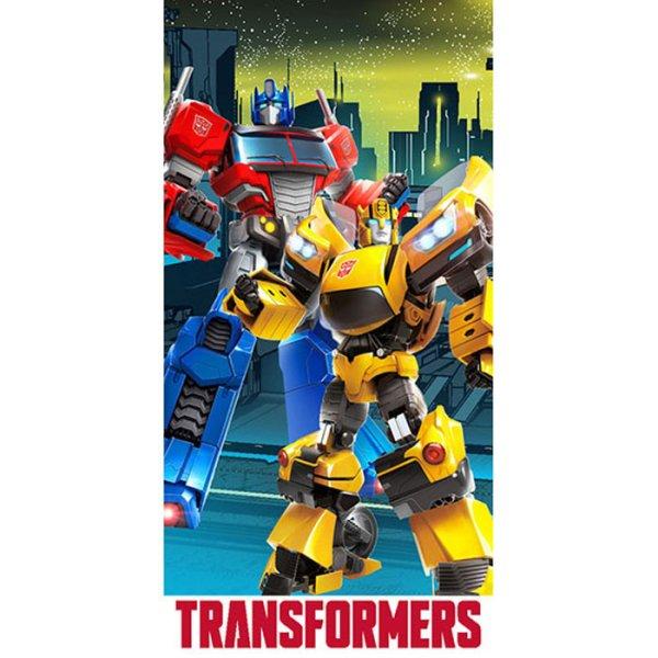 Transformers Prime and Bee fürdőlepedő, strand törölköző 70x140cm