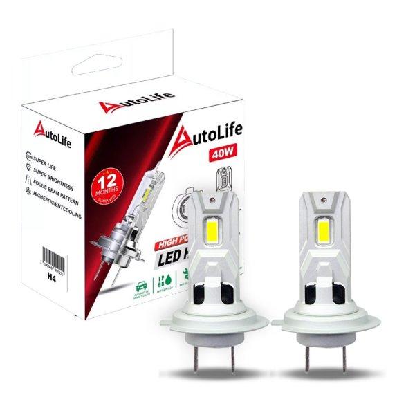 LED H7/12V/24V/40W Cool White 4000 lm Autolife AL-H7