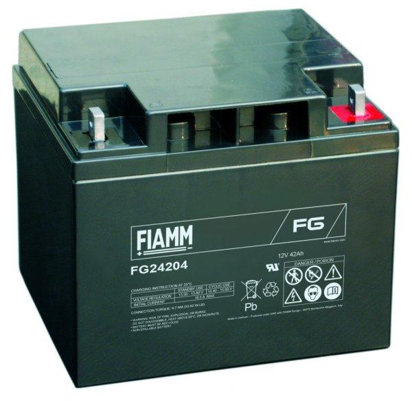 FIAMM FG24204 12V 42Ah Ipari zárt (zselés) ólomakkumulátor