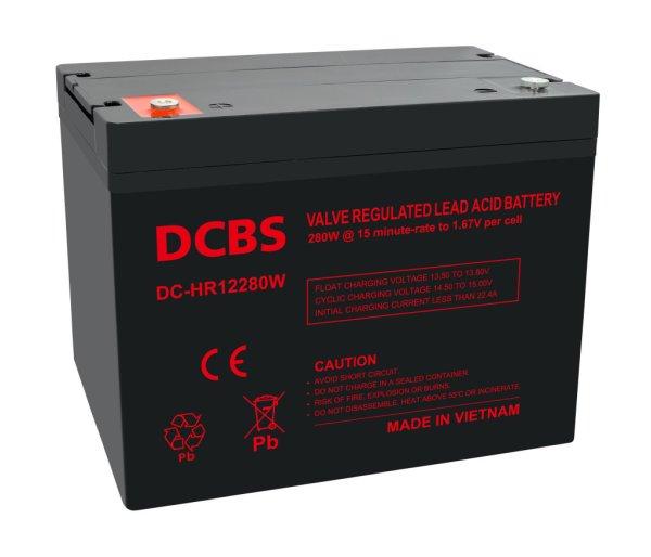 DCBS DC-HR12280W 12V 80Ah szünetmentes UPS akkumulátor