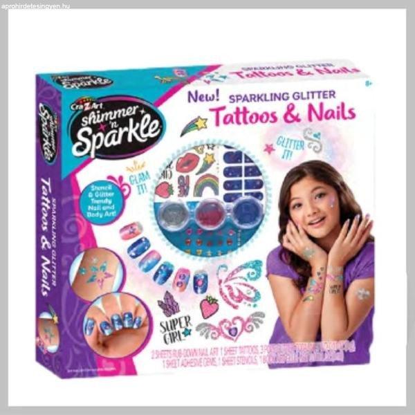 Shimmer 'n Sparkle Sparkling Glitter & Shine Készlet 671-0065502