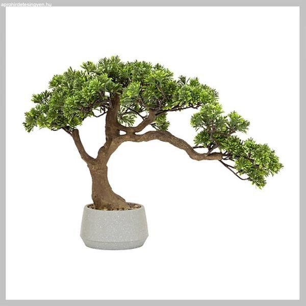 Polin Bonsai élethű műnövény kerámia vázában 45 cm 206548