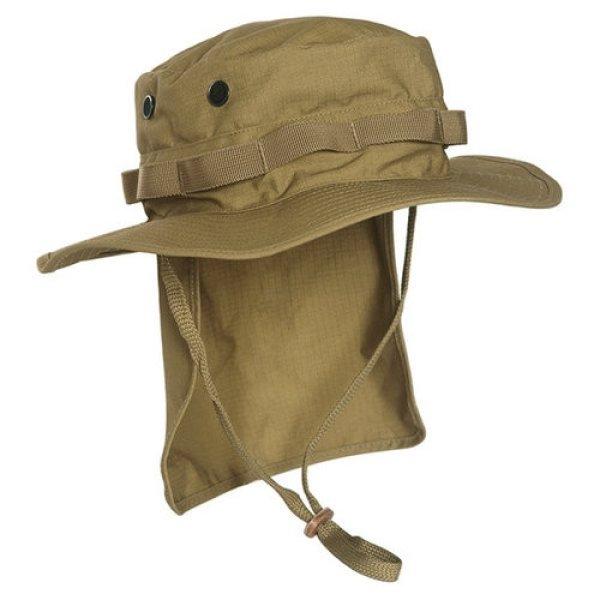 Mil-tec Boonie Rip-Stop kalap,  coyote