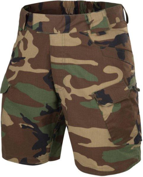 Helikon Urban Tactical Rip-Stop 8,5” rövidnadrág polycotton woodland