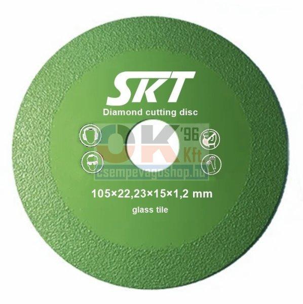 SKT 624 gyémánt üvegvágó tárcsa 100×22,2×1.2mm (skt624h105)