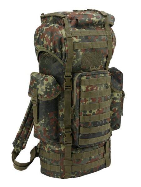 Brandit Kampfrucksack Molle taktikai hátizsák, flecktarn 65l