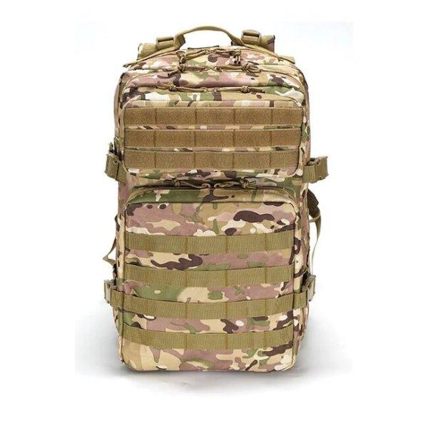 DRAGOWA Tactical US Flag Moll 3P hátizsák, Multicam