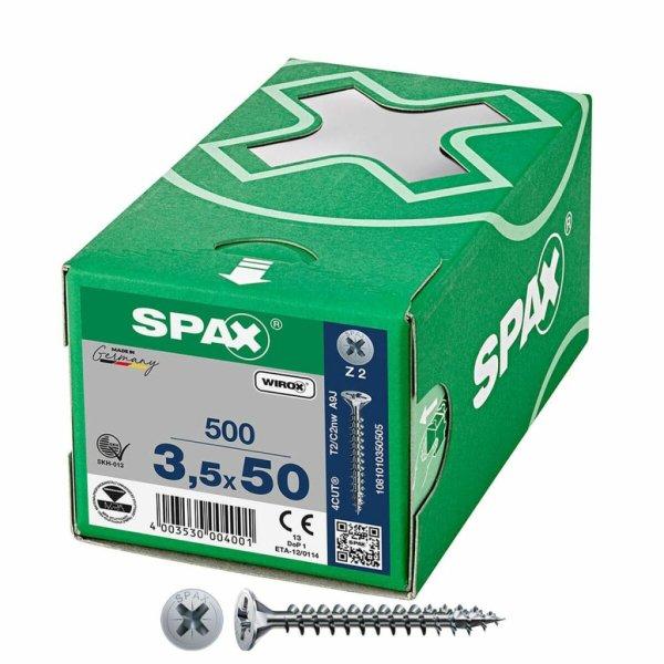 Csavaros doboz SPAX Wirox Z2 Lapos fej 3,5 x 50 mm 500 egység MOST 19645
HELYETT 13228 Ft-ért!