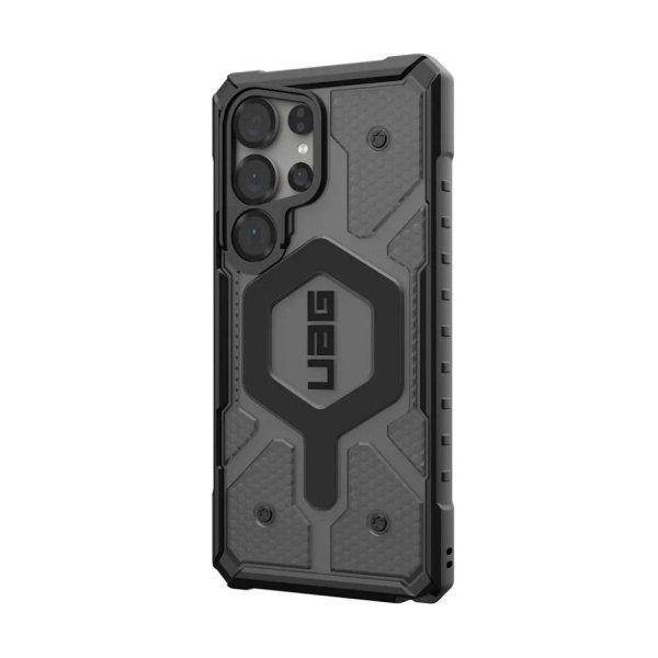 Urban Armor Gear Pathfinder Clear Magnet MagSafe-kompatibilis tok Samsung Galaxy
S25 Ultra - fekete átlátszó