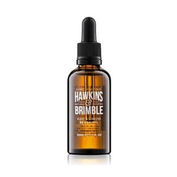 Hawkins & Brimble Tápláló szakáll- és bajuszolaj (Elemi
& Ginseng Beard Oil) 50 ml