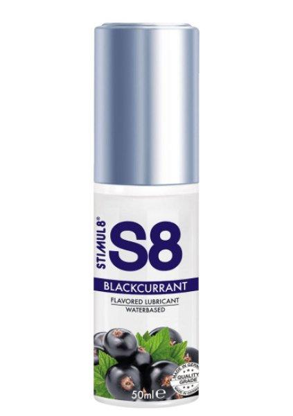 S8 Waterbased Flavored Lube 50ml Blackcurrant