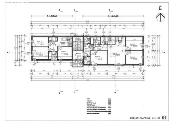 Eladó 85 nm-es Új építésű Téglalakás Pécs Újhegy 