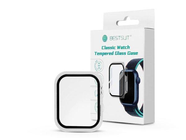 Apple Watch 7/Series 8 (45 mm) védőtok beépített edzett üveggel - Bestsuit
Classic Watch Tempered Glass Case - átlátszó