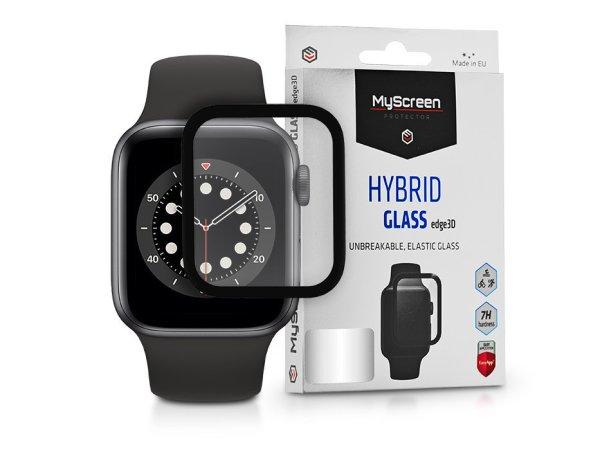 Apple Watch Series 6/SE (44 mm) üveg képernyővédő fólia - MyScreen
Protector Hybrid Glass Edge 3D - 1 db/csomag - fekete