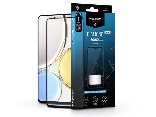 Honor Magic 4 Lite/X30/X9 5G edzett üveg képernyővédő fólia - MyScreen
ProtectorDiamond Glass Lite Edge2.5D Full Glue - fekete