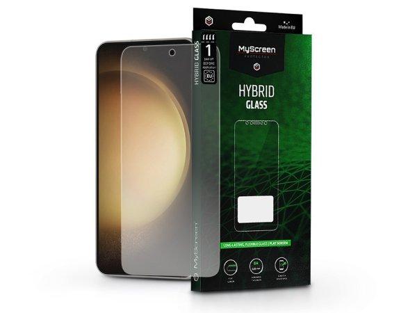 Samsung S901B Galaxy S22 5G/Galaxy S23 rugalmas üveg képernyővédő fólia -
MyScreen Protector Hybrid Glass Green - átlátszó
