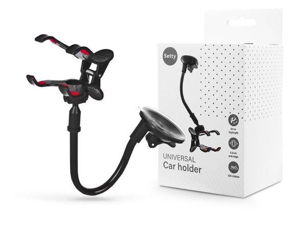 Setty műszerfalra / szélvédőre helyezhető autós tartó - Setty 13485 Car
Holder -fekete