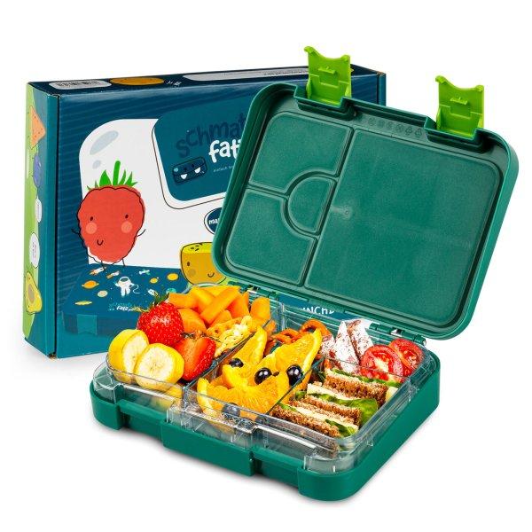 Klarstein junior Lunchbox, 6 rekesz, 21,3 x 15 x 4,5 cm , BPA-mentes