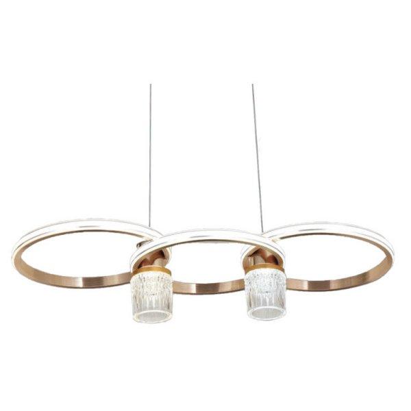 ELZA LED PENDANT 40W CCT, GOLD