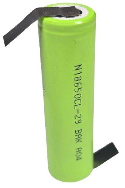 BAK 18650CL Li-ion akku 3,6V 2900mAh 8,25A "Z" forrfüllel