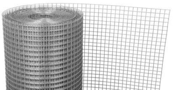Hegesztett négyzetháló ZN 500/16x16/1,2 mm, quantum tripla, kert, kennel,
csom. 10 m
