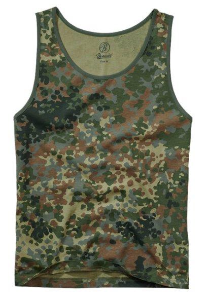 Brandit férfi tank top, flecktarn