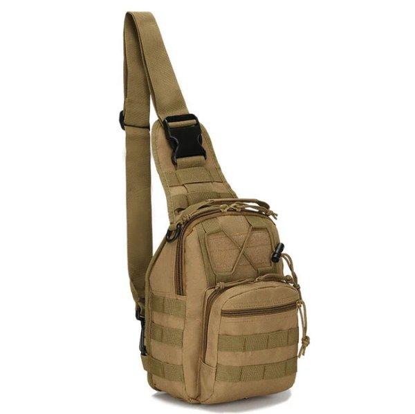 DRAGOWA Tactical Crossbody táska, koyote