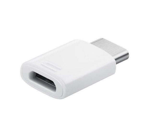 SAMSUNG adapter (microUSB aljzat - Type-C, OTG, adatátvitel és töltés)
FEHÉR