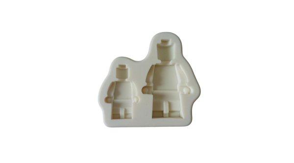 2 részes lego emberke szilikon fondant forma