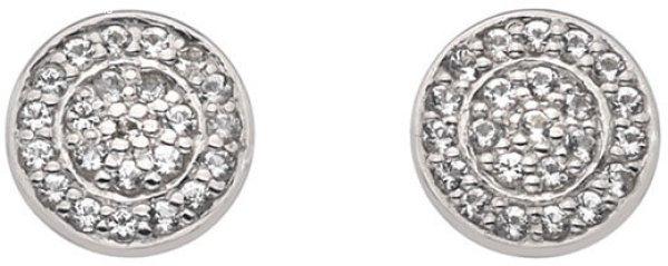 Hot Diamonds Ezüst fülbevaló topázzal Flora DE582