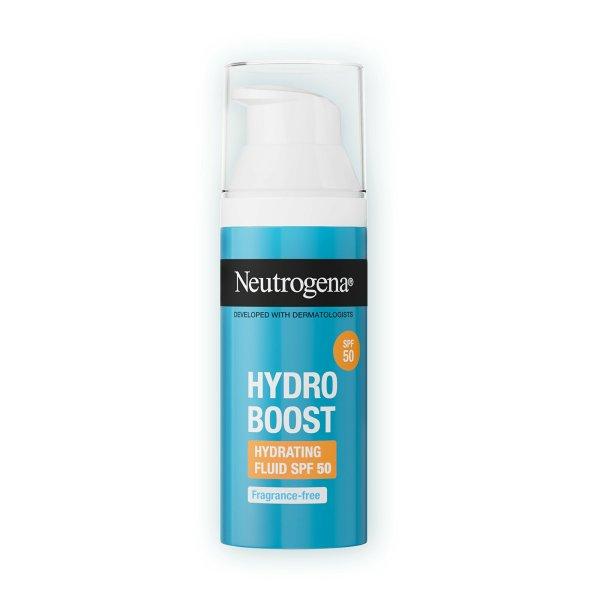 Neutrogena Hidratáló arcápoló fluid SPF 50 HydroBoost
(Hydrating Fluid) 50 ml