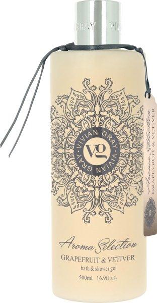 Vivian Gray Tusfürdő Aroma Selection Grapefruit & Vetiver (Bath &
Shower Gel) 500 ml