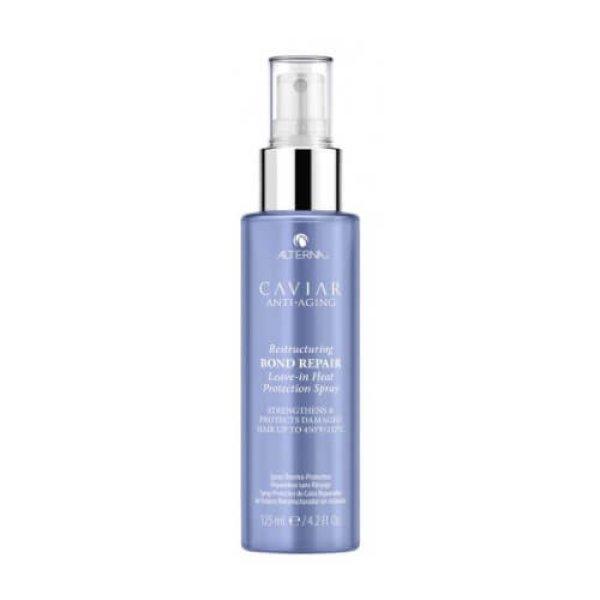 Alterna Védő spray sérült hajra Caviar Anti-Aging
(Restructuring Bond Repair Leave-in Heat Protection Spray) 125 ml