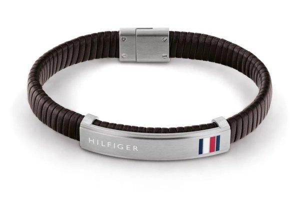 Tommy Hilfiger Modern barna bőr karkötő 2790348