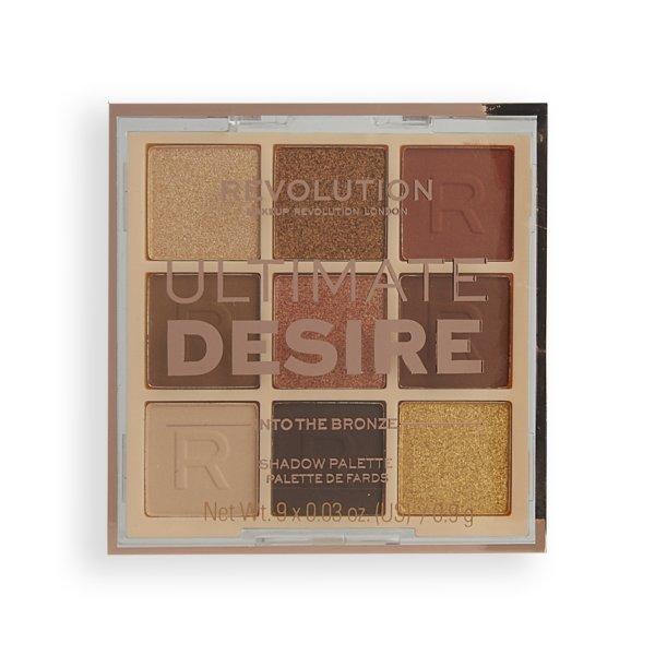 Revolution Szemhéjfesték paletta Ultimate Desire Shadow Palette Into
the Bronze 8,1 g