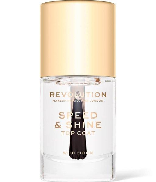 Revolution Körömlakk Revolution (Speed & Shine Top Coat) 10 ml