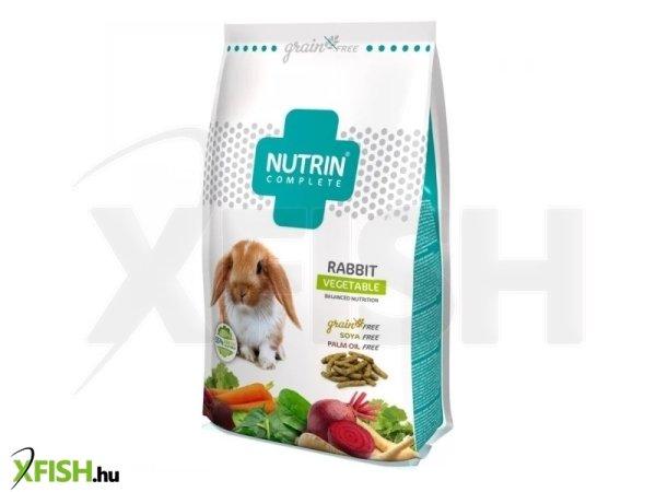 Nutrin Complete Nyúleledel Gabonamentes Zöldség 400g