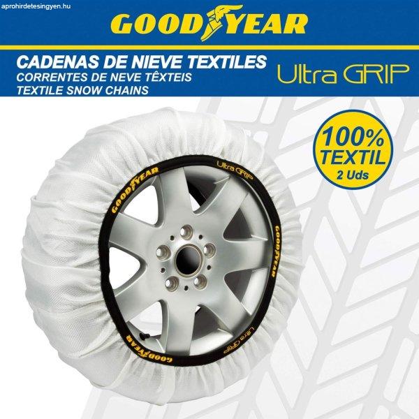 Goodyear 2db textil hólánc készlet autókhoz Goodyear Ultra GRIP XL méretű