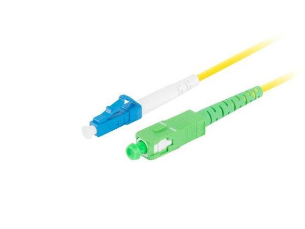 Lanberg SM LC/UPC-SC/APC simplex 5m Yellow