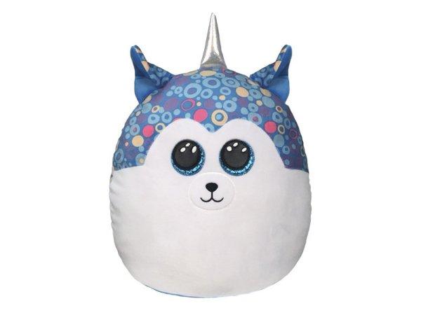 Ty Squishy Beanies párna alakú plüss figura HELENA, 30 cm - kék husky
kétféle