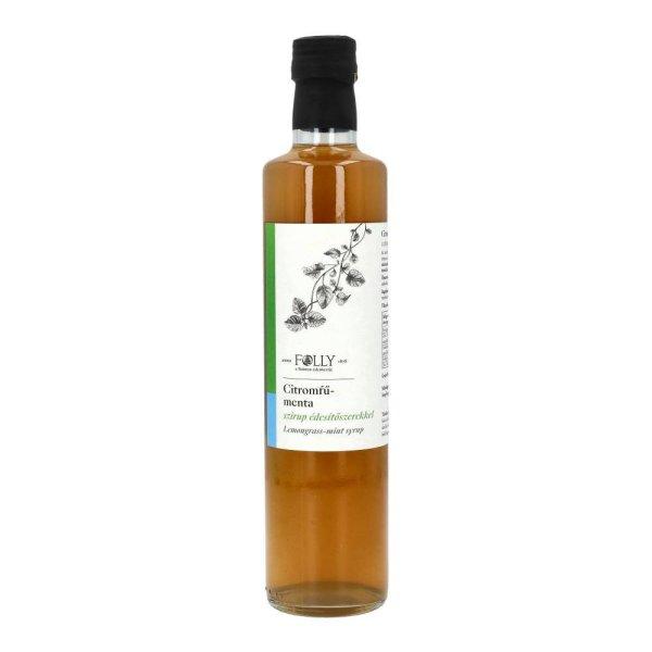 FOLLY SZIRUP CITROMFŰ MENTA CM 500ML DRS