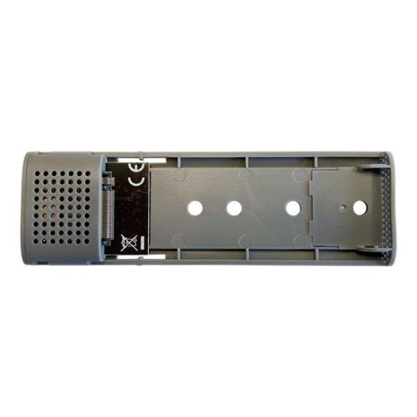 MBR LC Power Külső ház - USB 3.2 2x1 Type C - M.2 NVMe SSD - LC-M2-C-NVME-3