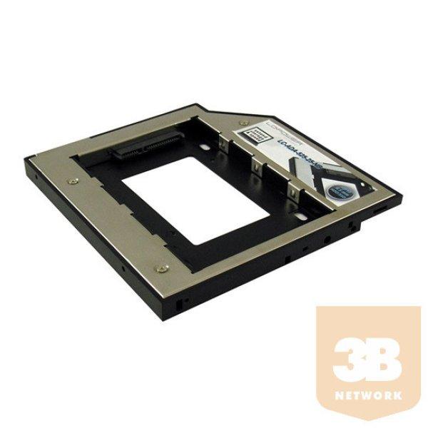 ADA LC Power 5,25" drive bay rack for a 2,5" HDD/SSD (9,5mm) -
ultraslim ODD- LC-ADA-525-25-NB