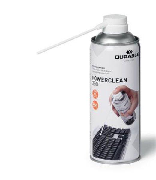 Sűrített levegős porpisztoly, nem gyúlékony, 350 ml, DURABLE
"POWERCLEAN® 350"