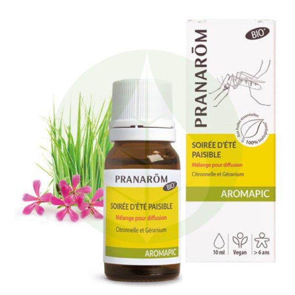 Aromapic - Citronella Szúnyog és rovarriasztó illóolaj keverék
párologtatóba - Bio - 30ml - Pranarom