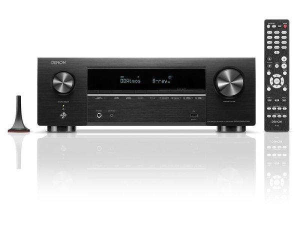 DENON AV Receiver 7.2 8K AVRX1800HDABBKE2